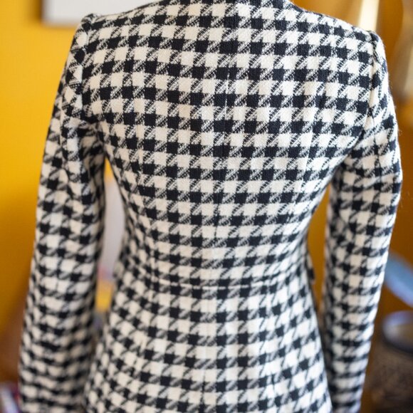 Zara Houndstooth Blazer Small - NWT - Picture 3 of 4
